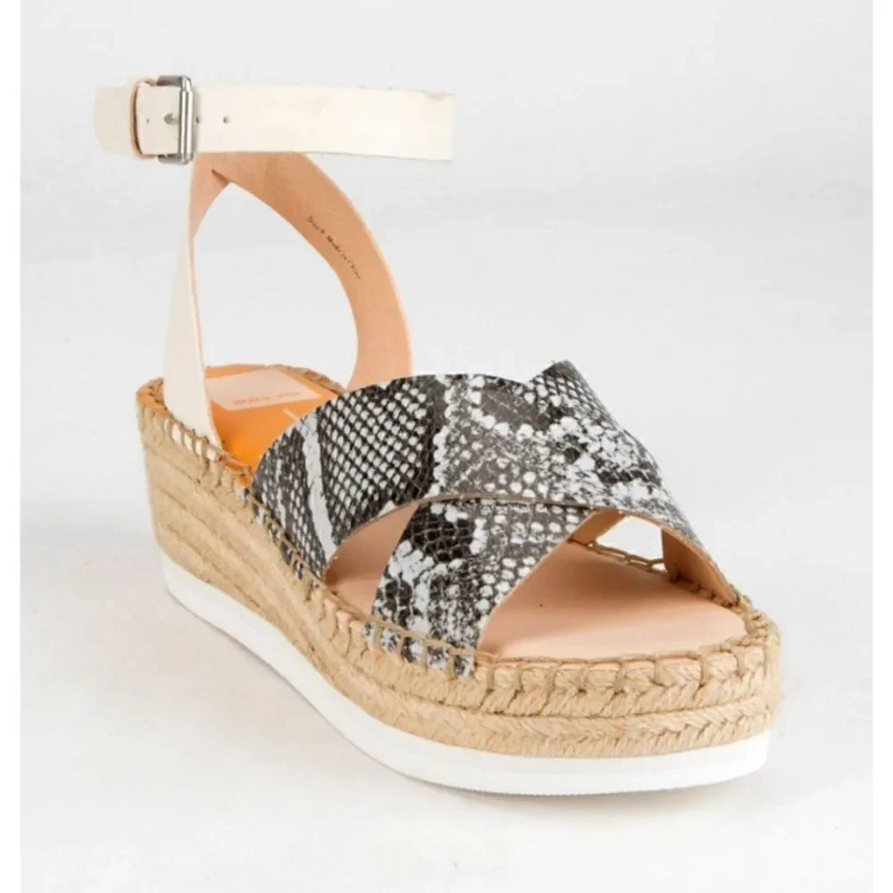 ♡💥3/$55💥♡♡ Dolce Vita  Crisscross Womens  Wedge Shoes  sz 7.5 & 8.5